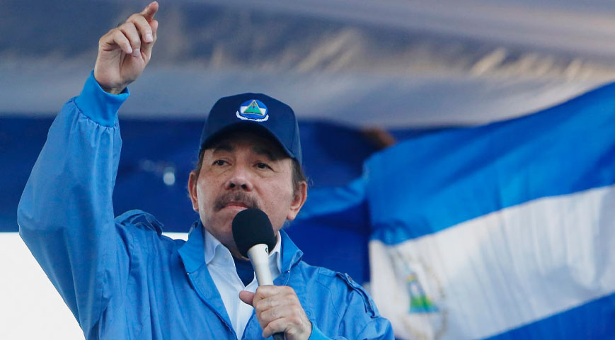 Nicaraguan president Daniel Ortega